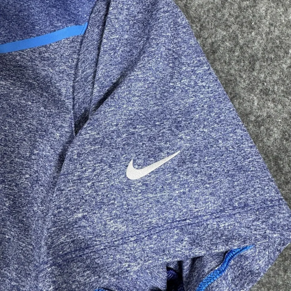 Nike Golf Dri-FIT Polo Shirt youth  XL blue Purple Heather Golf Performance